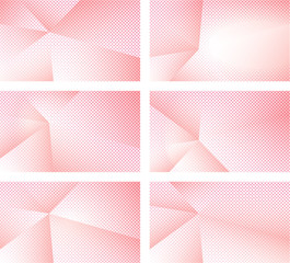 Modern halftone colorful gradient background. Design decoration concept for web layout, poster, banner. Abstract background