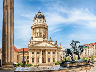 View of French Cathedral on Gendarmen markt square © EdNurg