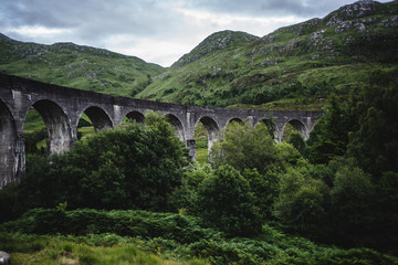 Fototapeta na wymiar Victorian Bridge in Scotland