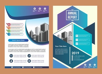 creative cover, layout, brochure, magazine, catalog, flyer for event with infographic