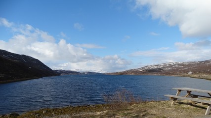 Erholung am Fjord