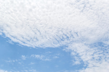 cloud on shiny blue sky texture