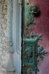 Picaporte puerta Quinta de Regaleira Portugal