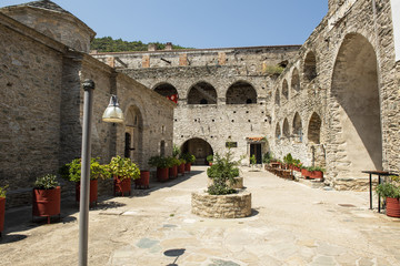 Innenhof des Klosters 