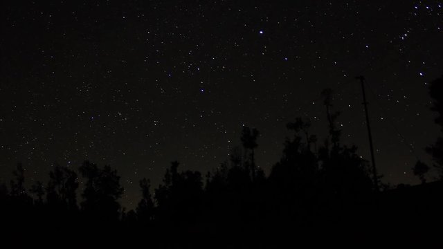 Time Lapse of the night sky from Raata, Uttarakhand, India.