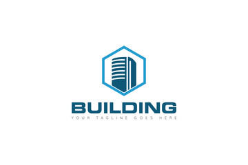 Fototapeta premium building logo and icon design Template