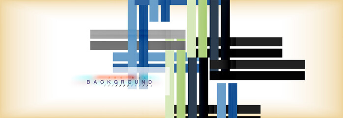 Line abstract background, vector modern template