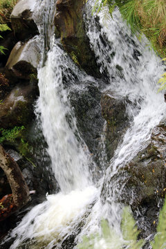 Brecon Beacons Waterfall Detail