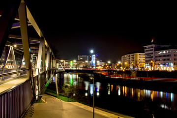 Saarbrücken bei Nacht