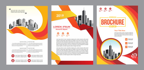 vector design for cover, layout, brochure, magazine, catalog, and flyer
