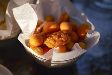 Assorted chips and nuts