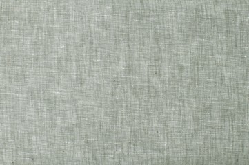 Melange gray linen fabric texture surface closeup as textile background