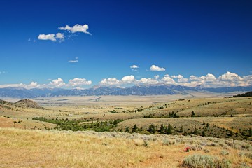 Landschaft in Montana nahe Ennis