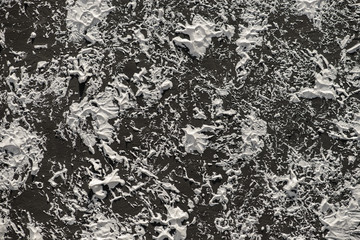 background for copy space, black white plaster abstract texture
