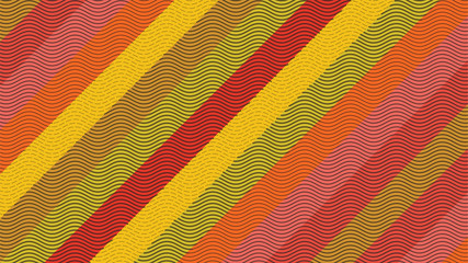 Abstract colored background consisting of lines and waves