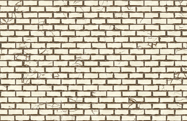 hi-res white brick wall pattern