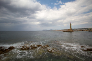 Fototapeta premium Chania Crete Harbor