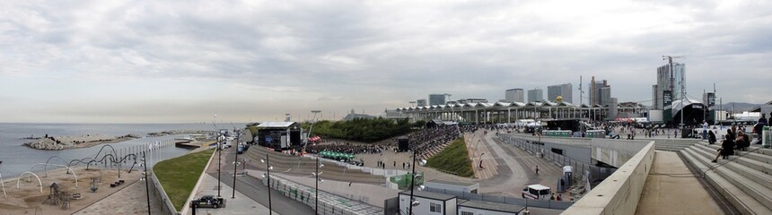 vista general del primavera sound.