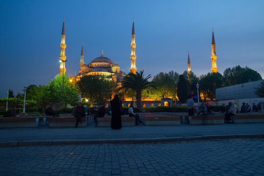 Istanbul Blue Mosque Landmark