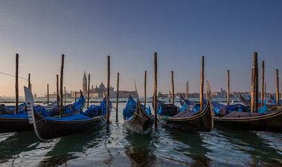 Venice Gondolas Saint Mark's Square