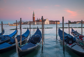 Venice Gondolas Saint Mark's Square