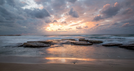Tel Aviv Beach Sunset