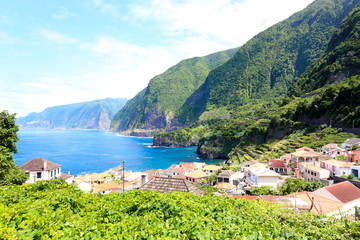 Fototapeta na wymiar Madeira landscape