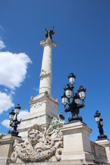 La colonne des Girondins à Bordeaux