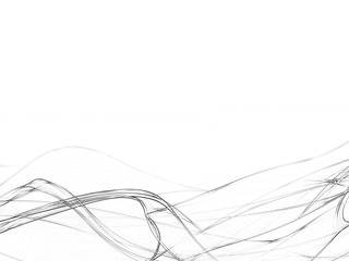 Energic abstract flame wave background with fantastic shapes