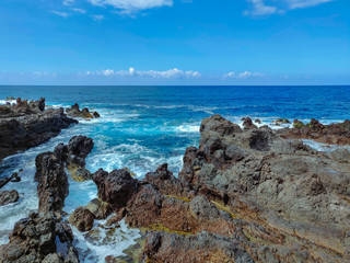 Punta Brava town on Tenerife island