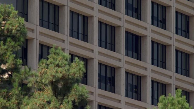 NONDESCRIPT OFFICE ESTABLISHING SHOT  4K