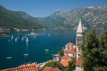 Kotor bay in Montenegro