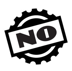 no black stamp