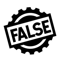 false black stamp