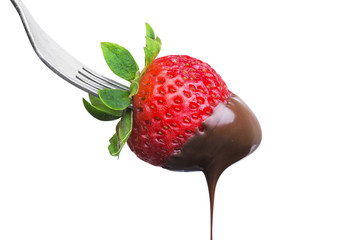 Fondue strawberry