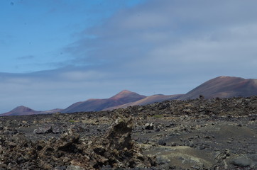 Paysage lunaire lanzarote