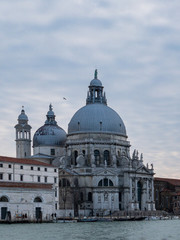 Fototapeta na wymiar Basilica Santa Maria della Salute - Venice, Italy