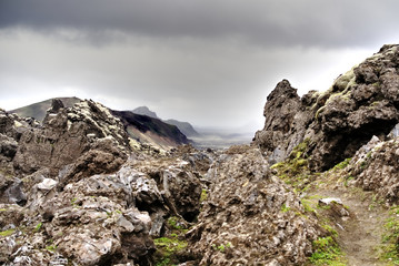 Rainbow Mountains in Iceland