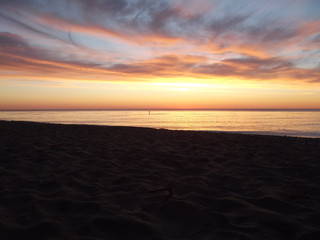 Sunrise over Lake Huron
