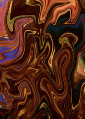 Watercolor marble art. Liquid paint swirls. Colorful texture background. Multicolored wallpaper graphic design. Pattern for creating artworks and prints.