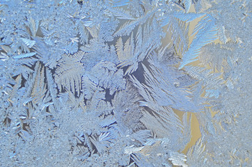 Frost patterns