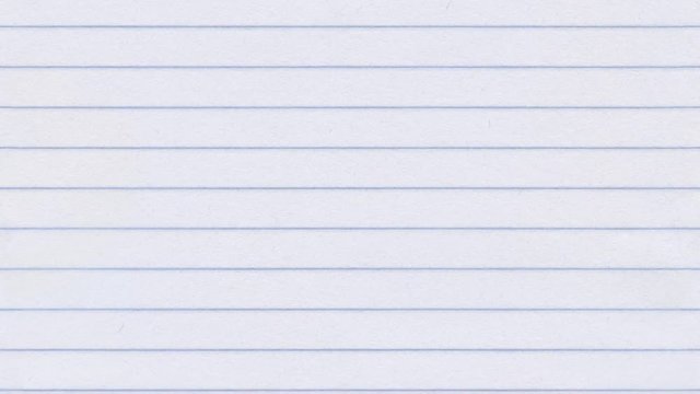 Seamless loopable background from lined white paper