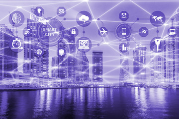 Concept of smart city and internet of things