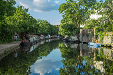 Fototapeta na wymiar Camden Town - Canal