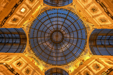 Vittorio Emanuele II Gallery - Milan, Italy