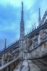 Fototapeta na wymiar Milan Cathedral - Italy
