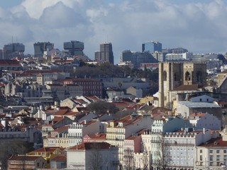Obraz premium Lissabon - Blick vom Tejo