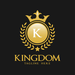 Letter K Logo - Classic Luxurious Style Logo Template