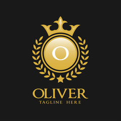 Fototapeta premium Letter O Logo - Classic Luxurious Style Logo Template