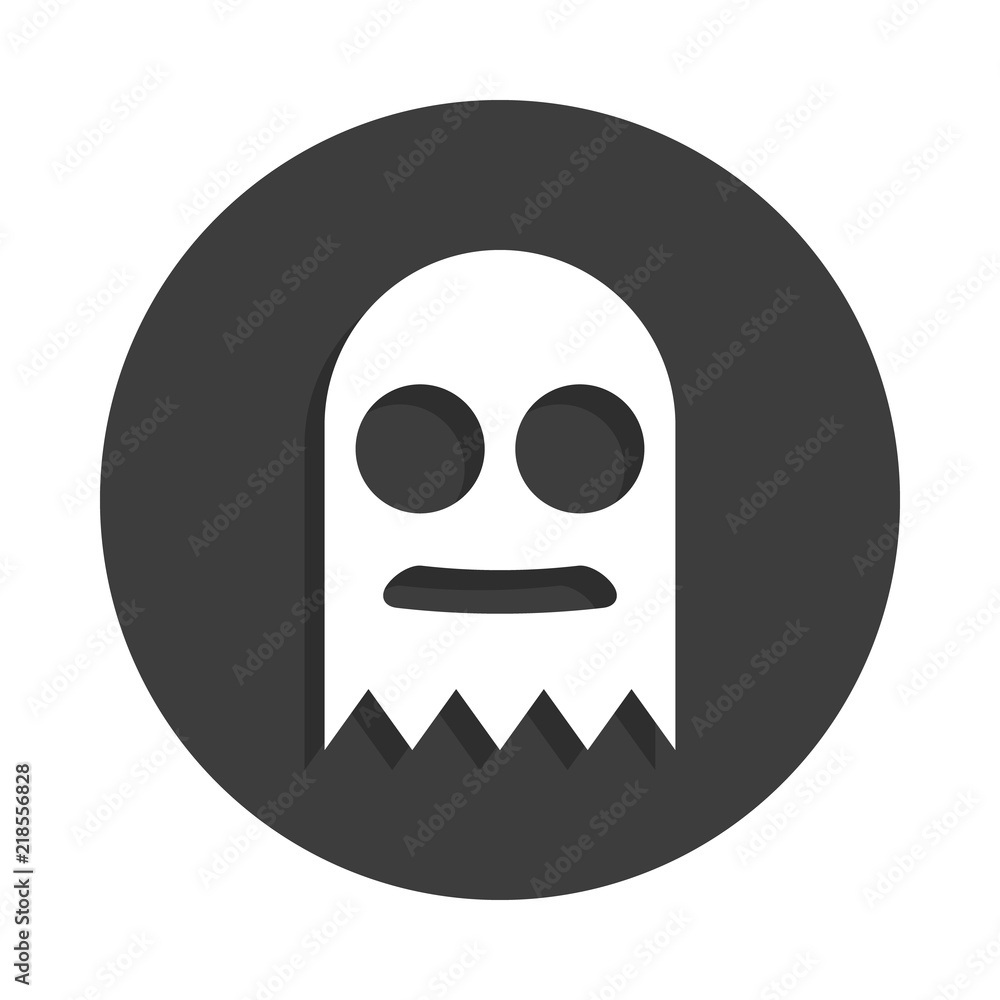 Poster coercion icon in badge style with shadow